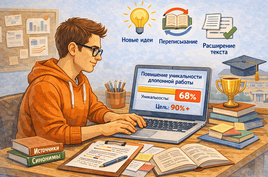 Как повысить уникальность дипломной работы kak povysit unikalnost diplomnoi raboty