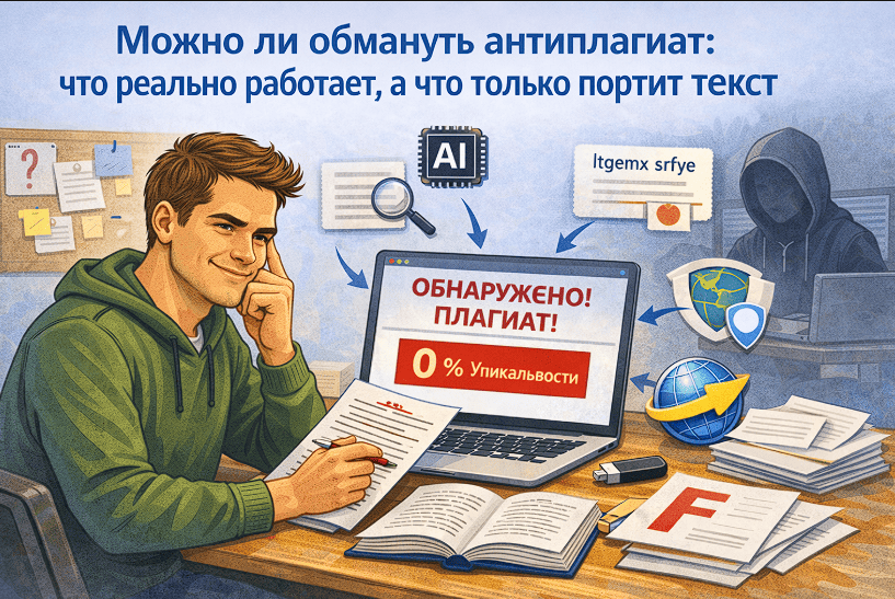 Можно ли обмануть антиплагиат mozhno li obmanut sistemu