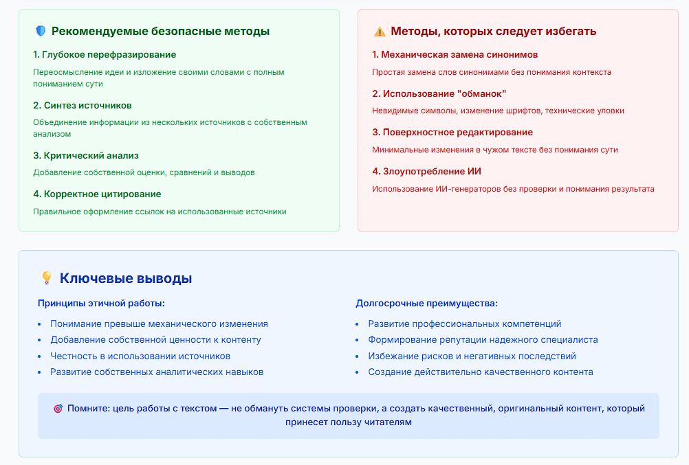 рабочие методы повышения nizkai unika4